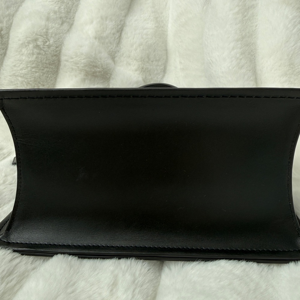 Coach Parker Top Handle Bag, Black Leather, Crossbody bag, Satchel - Picture 5 of 12